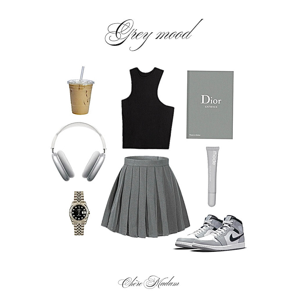 Sijonas su klostėmis Flair