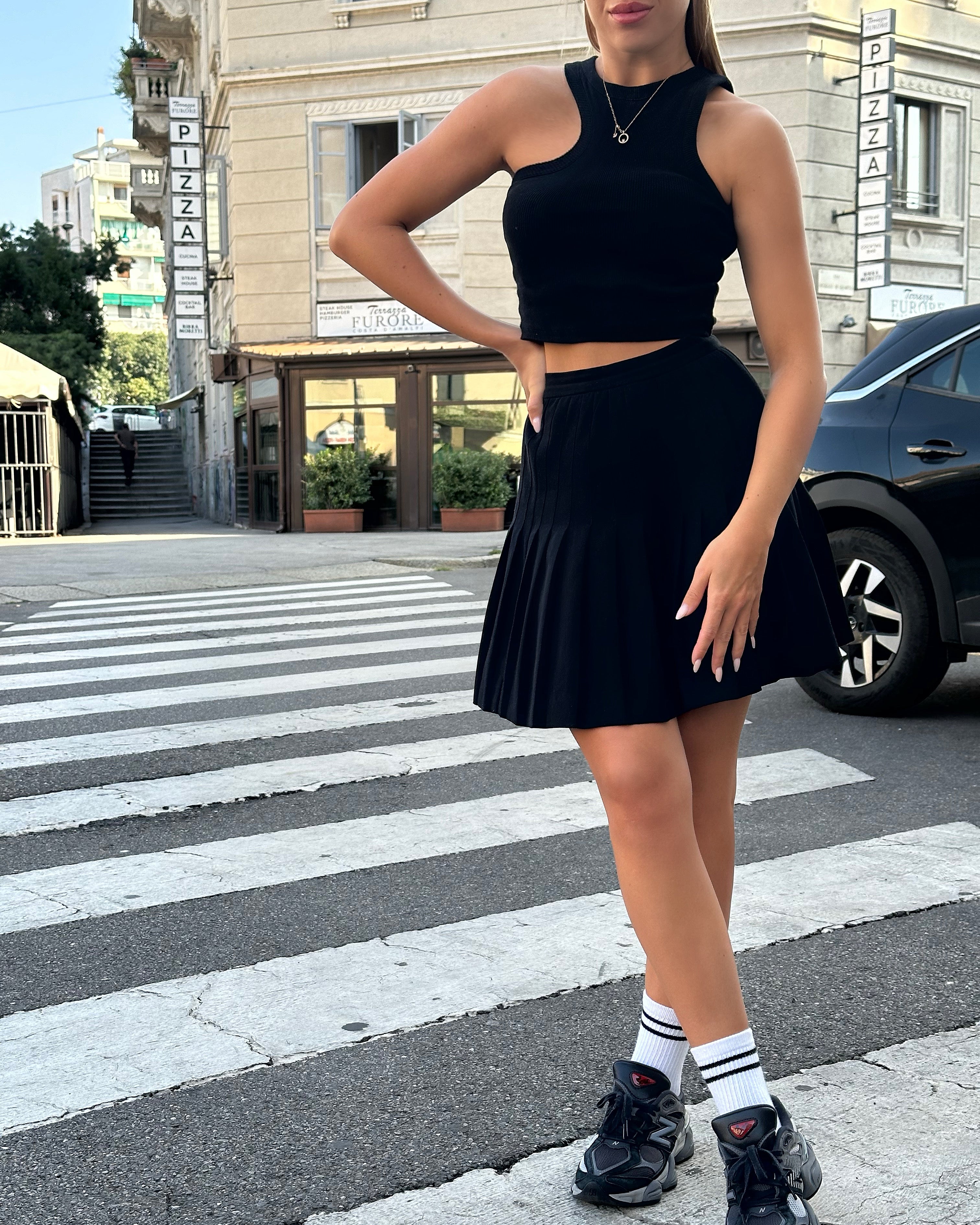 Sijonas su klostėmis Flair