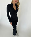 Pilates collection zip top