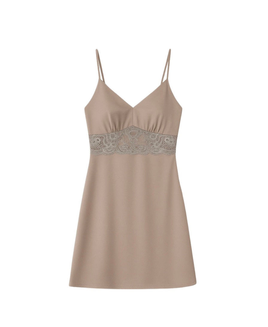 Pastel night with lace