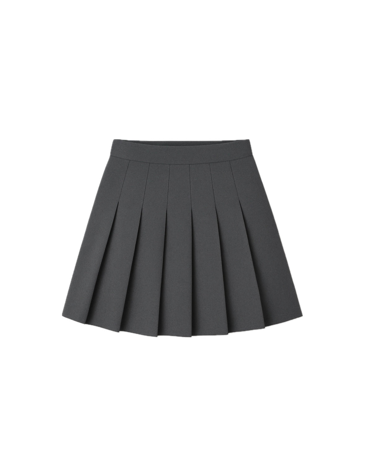 Skirt with pleats flair