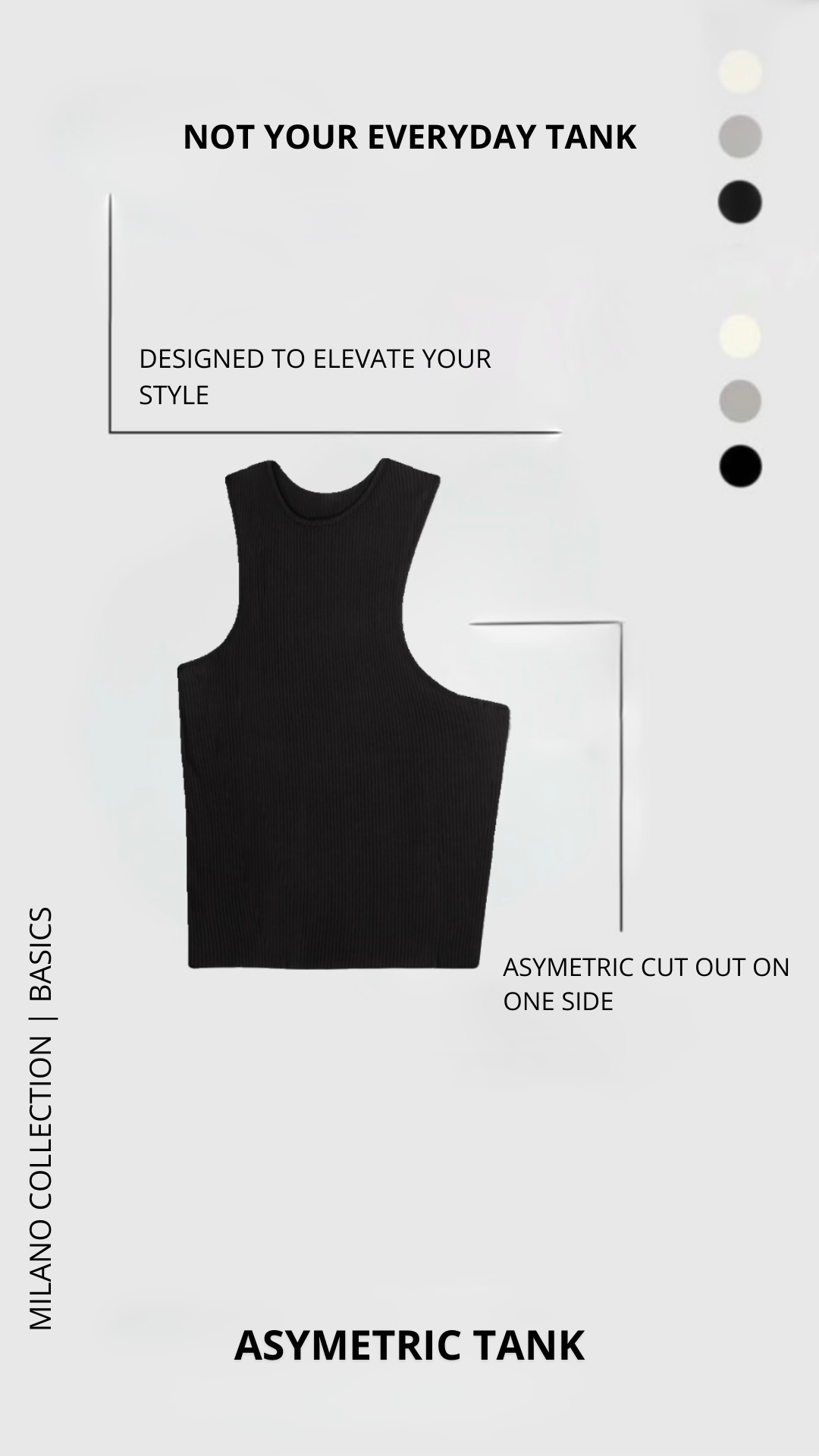 T -shirt 'Asymmetric'