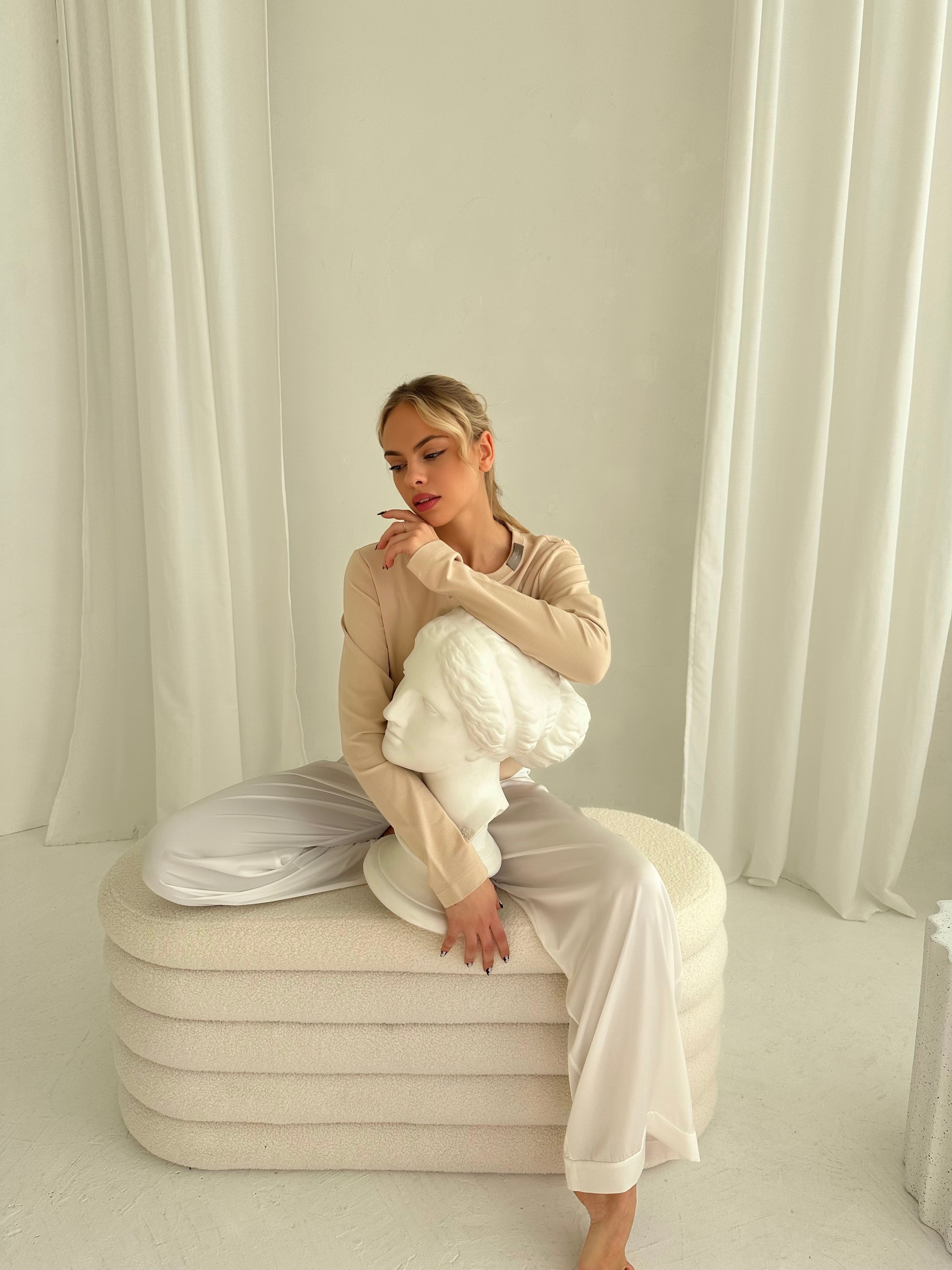 Silky pants